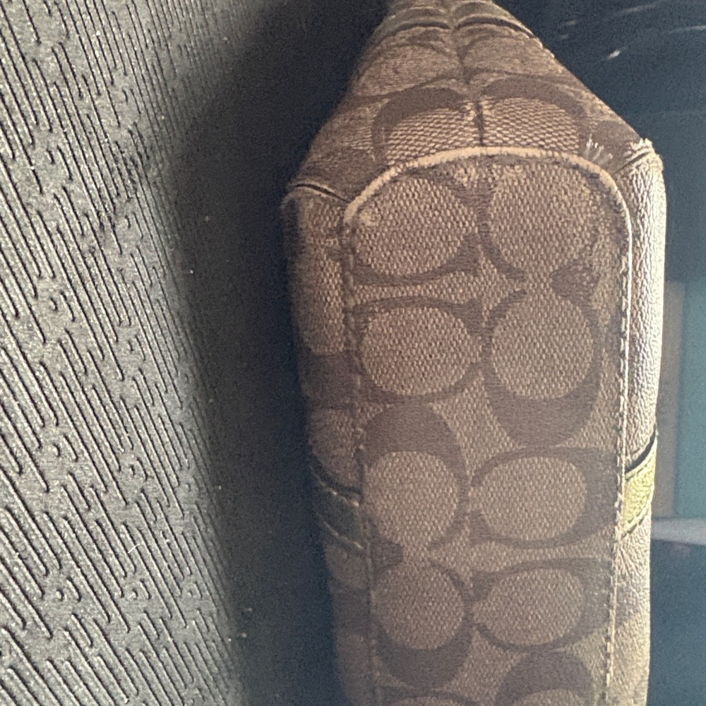 Coach Star-Patterned Brown Tote - image 5